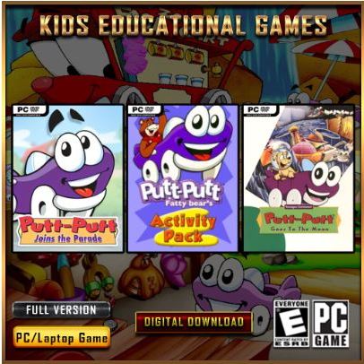 Putt-Putt Collection🔥Kids Educational Games [PC GAME]🔥[ DIGITAL DOWNLOAD]🔥Learning Games🔥Game budak-