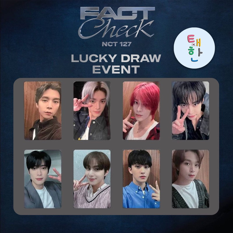 ✅️พร้อมส่ง [NCT127] PHOTOCARD อัลบั้ม The 5th Album [Fact Check] (KTOWN4U)