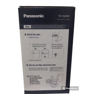 ไส้กรองน้ำpanasonic ใช้กับรุ่นTK-CS200C/TK-CS10/TK-CS20/PJ-1RF/PJ-2RF/PJ-3RF/PJ-6Rอะไหล่แท้เบิกศูนย์