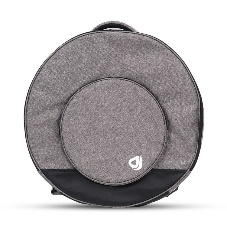 [ส่งด่วน!] กระเป๋าแฉกลม D&J AX-60 สียีนส์เทา บุโฟม EPE หนา 12 มม. กันกระแทกดี กระเป๋าฉาบ กระเป๋าใส่แฉ มีสายสะพาย/หูหิ้ว