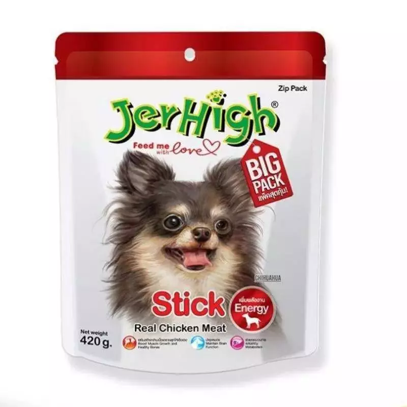 JerHigh Stick 400g 1ซอง ขนมสุนัขเจอร์ไฮ thumbnail 3