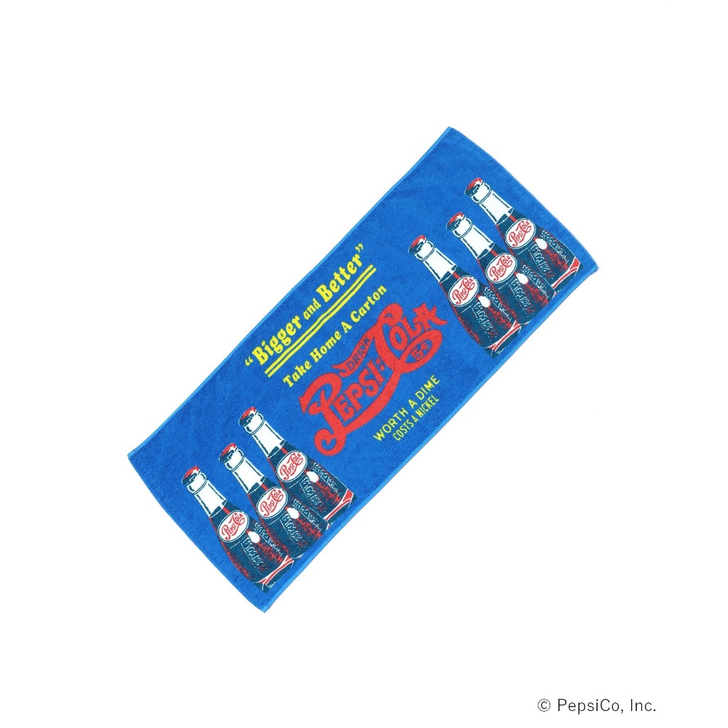 [PEPSI] Collaboration towel (Gray, Blue)
