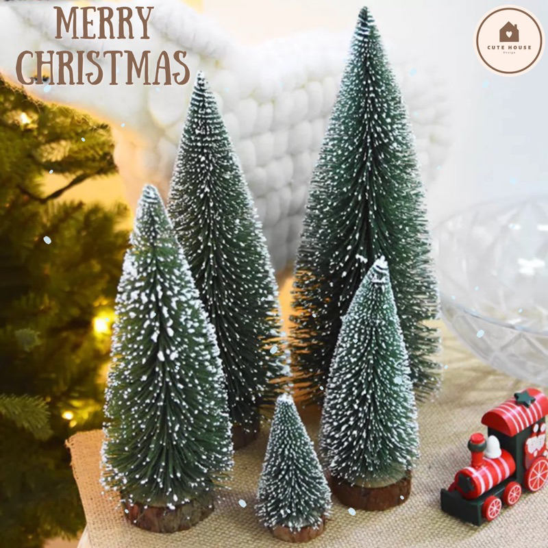 𝘾𝙪𝙩𝙚𝙝𝙤𝙪𝙨𝙚 ต้นคริสต์มาสขนาดจิ๋ว christmas tree น่ารักมากๆ มีหลายขนาด
