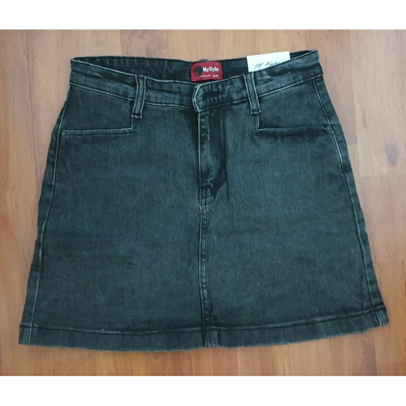 กระโปรงยีนส์ผ้าฟอก My Style Jeans