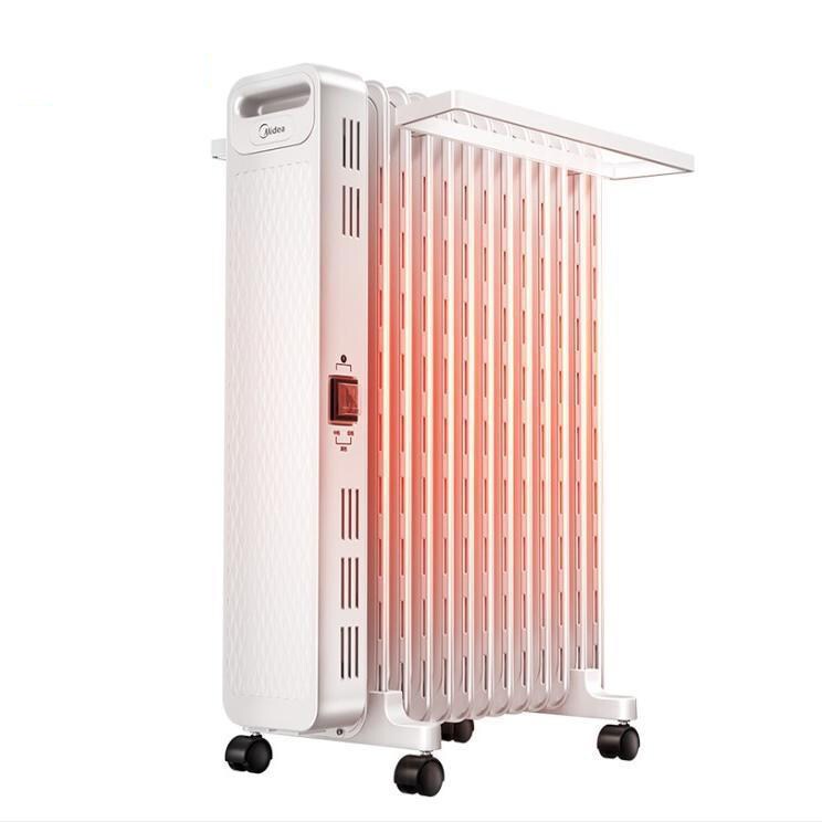 Midea ฮีตเตอร์ heater ทำความร้อน ฮิตเตอร์ลมร้อน 2200W ฮิตตอร์เครื่องทำความร้อน เครื่องทำความร้อน มีก