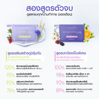 ARAYA DUO CARE Feminine Wipes เวชสำอางทิชชูเปียกสำหรับจุดซ่อ…