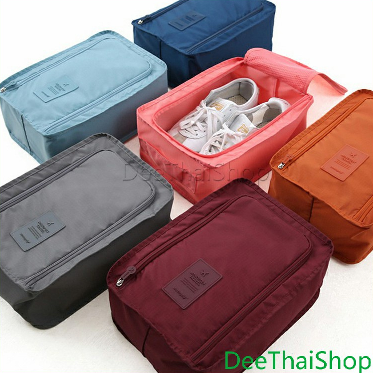 DeeThai กระเป๋าเก็บรองเท้า แบบพกพา เดินทาง ถุงกันความชื้น Shoe storage bag