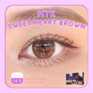 MTK-SWEET HEART-BROWN คอนแทคเลนส์สายมู เสริมความรัก รักรุ่ง ร่ำรวย