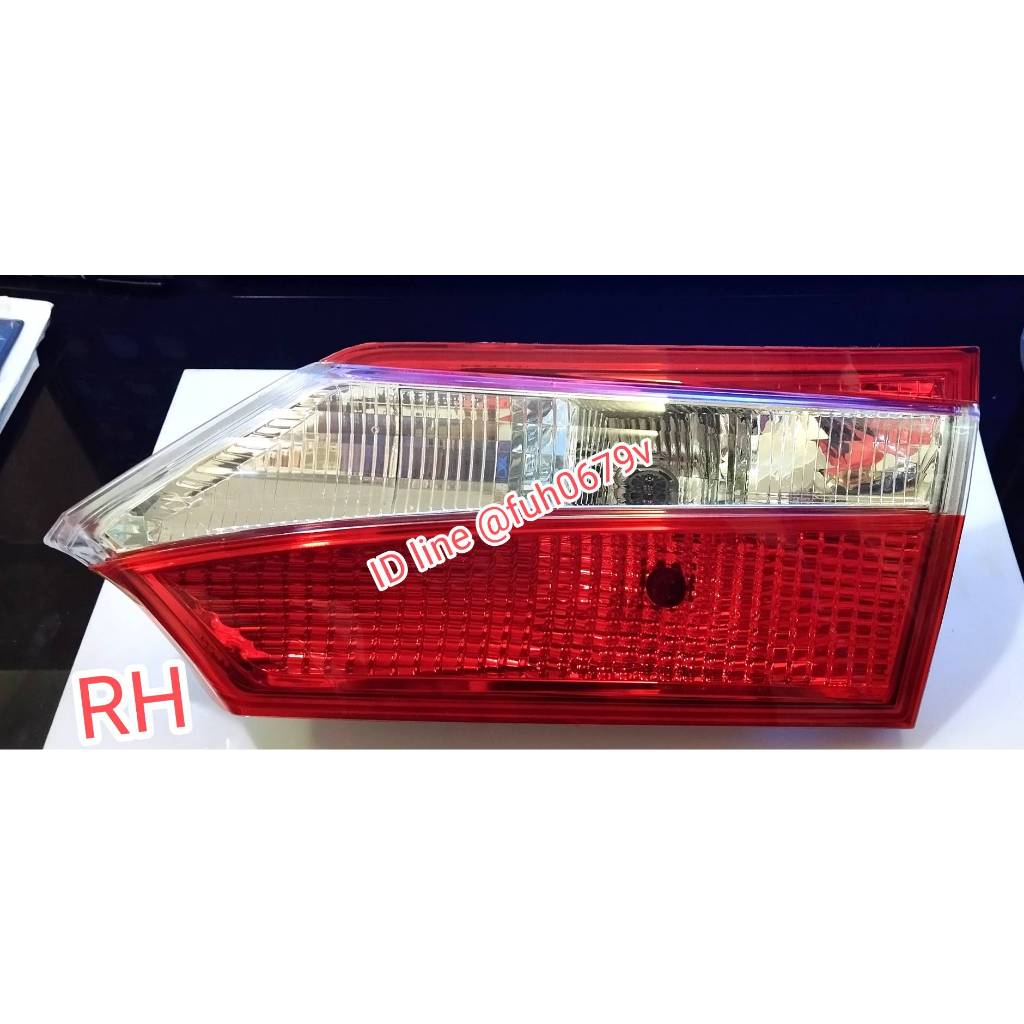 #ไฟทับทิมฝากระโปรงท้ายรถโตโยต้าtoyotaอัลติสaltisปี2014ถึง16รุ่นหลอดฮาโลเจนธรรมดาฃของใหม่ราคาต่อข้างโ