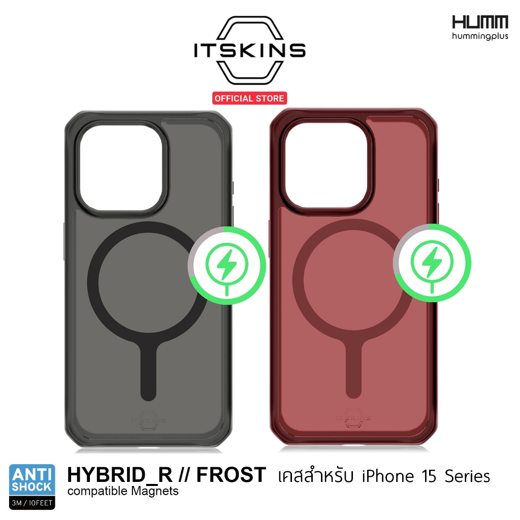 เคส ITSKINS HYBRID R  FROST - สำหรับ iPhone 15 / 15 Pro / 15 Promax