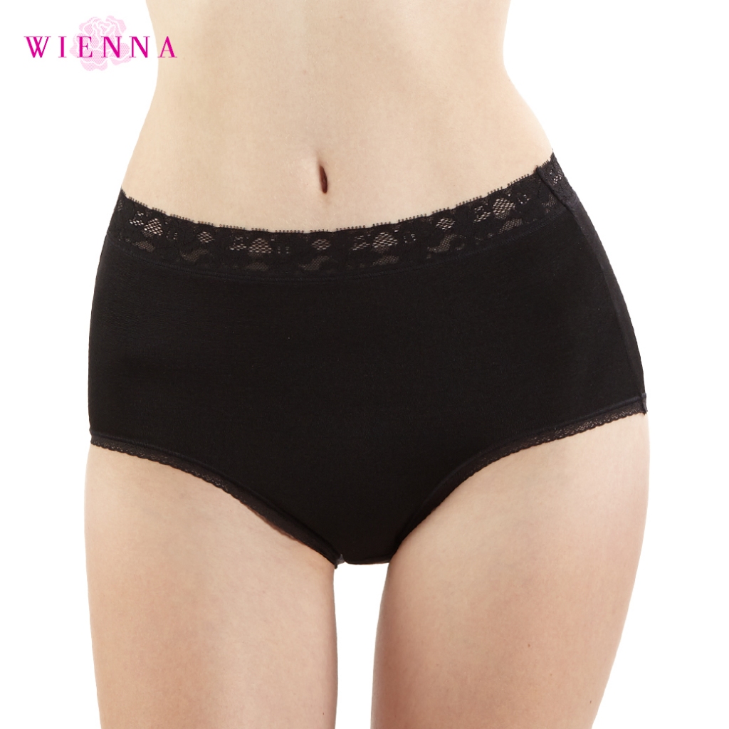 WIENNA Panties Full Body DU14153 แพนตี้เต็มตัว Full Boby สีดำ สีชมพูอมส้ม สีเขียวเข้ม สีน้ำตาลม่วง สีเนื้ิอ