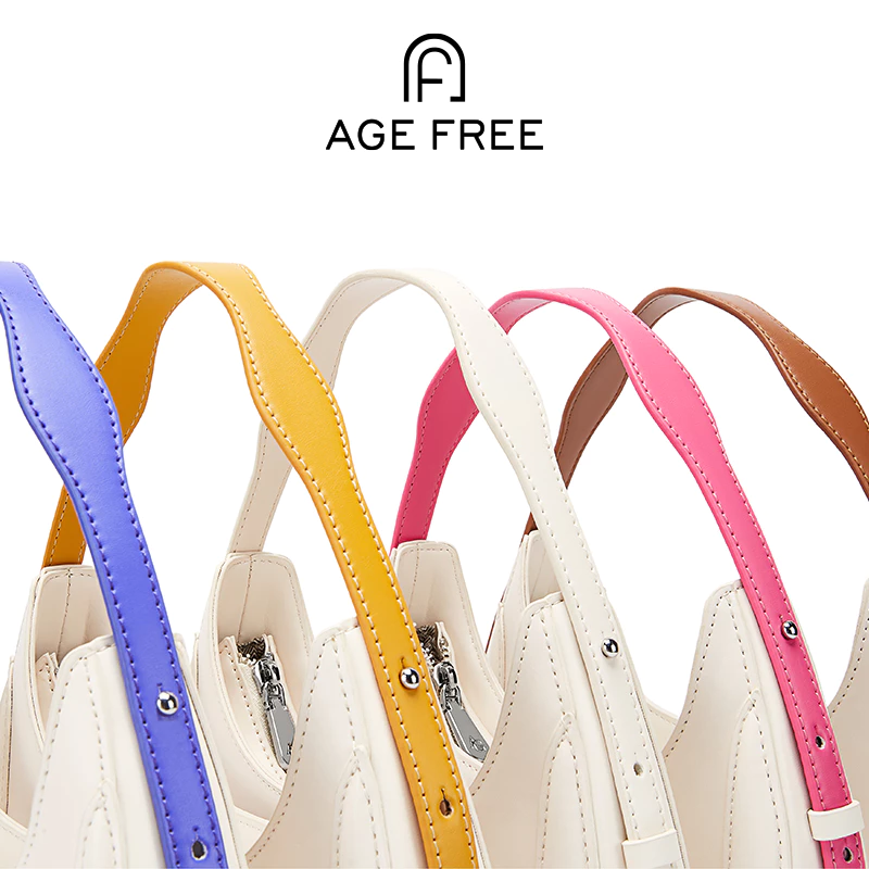 AGE FREE Shoulder strap ริบบิ้นกระเป๋าสตรี ริบบิ้นกระเป๋าพระจันทร์