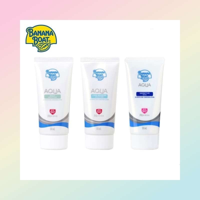 (พร้อมส่ง)Flash Sale กันแดด Banana Boat Aqua Daily Moisture UV Protection Sunscreen Lotion บานาน่าโบ