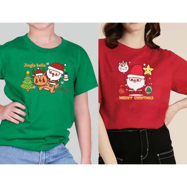 ส่งจากไทย เสื้อ เมอรี่คริสมาส merry chirtmas ล่าสุด