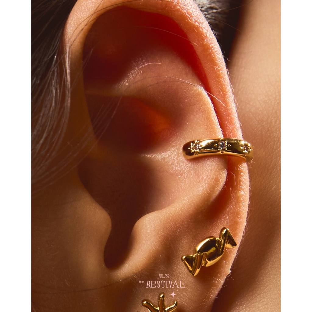 Julys - bubbly and bright ear cuff (ราคาต่อชิ้น)