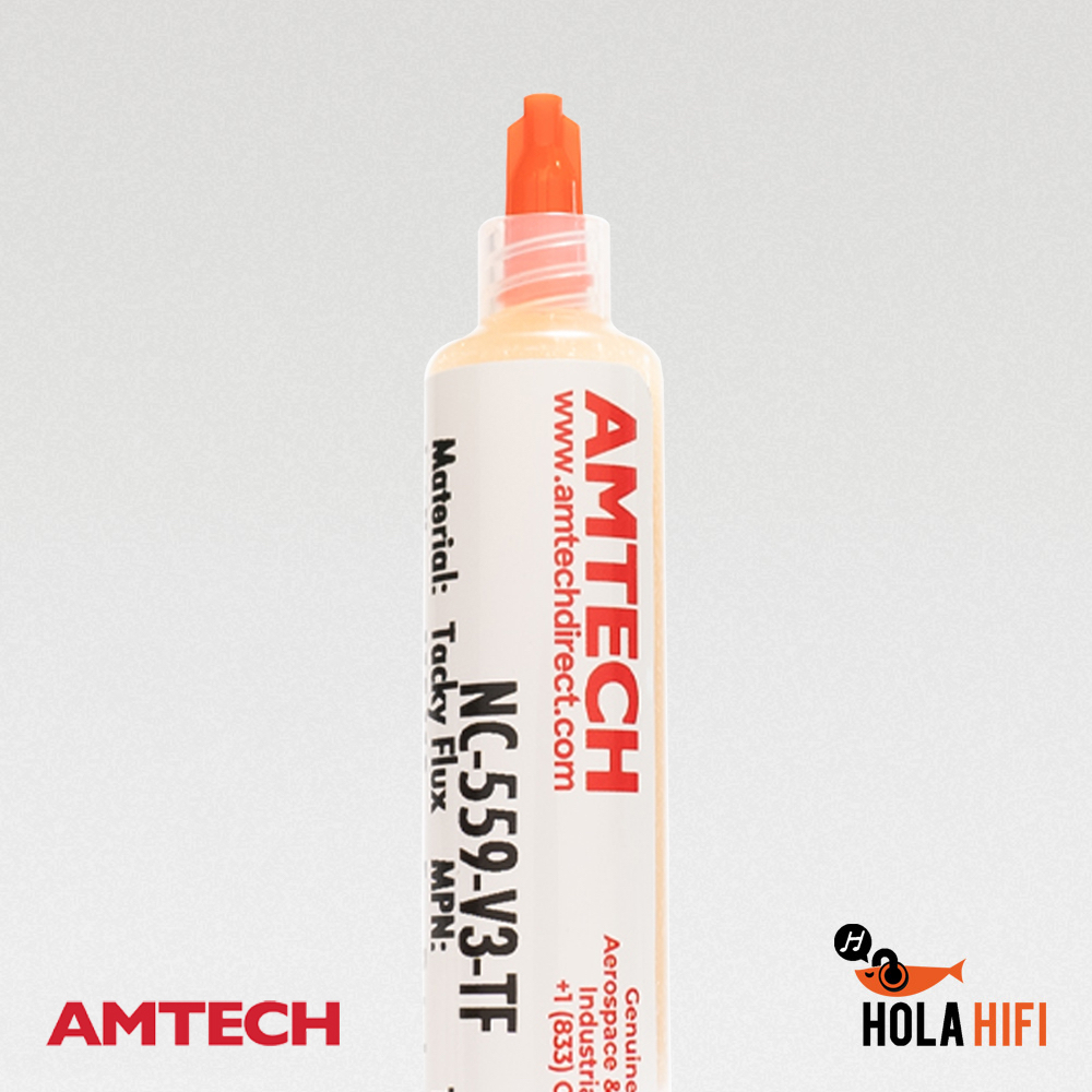 AMTECH NC559-V3-TF no-clean universal tacky flux with UV-tracer (ROL0) - 10g