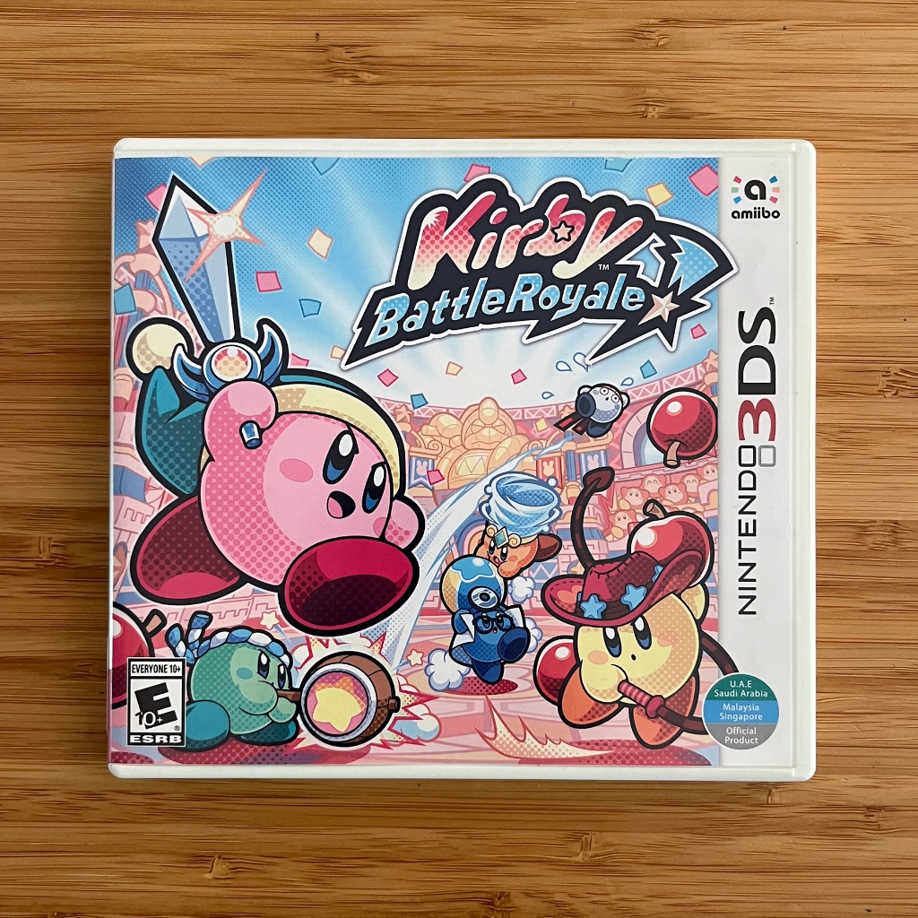 ตลับแท้ Nintendo 3DS : Kirby Battle Royale มือสอง โซน US