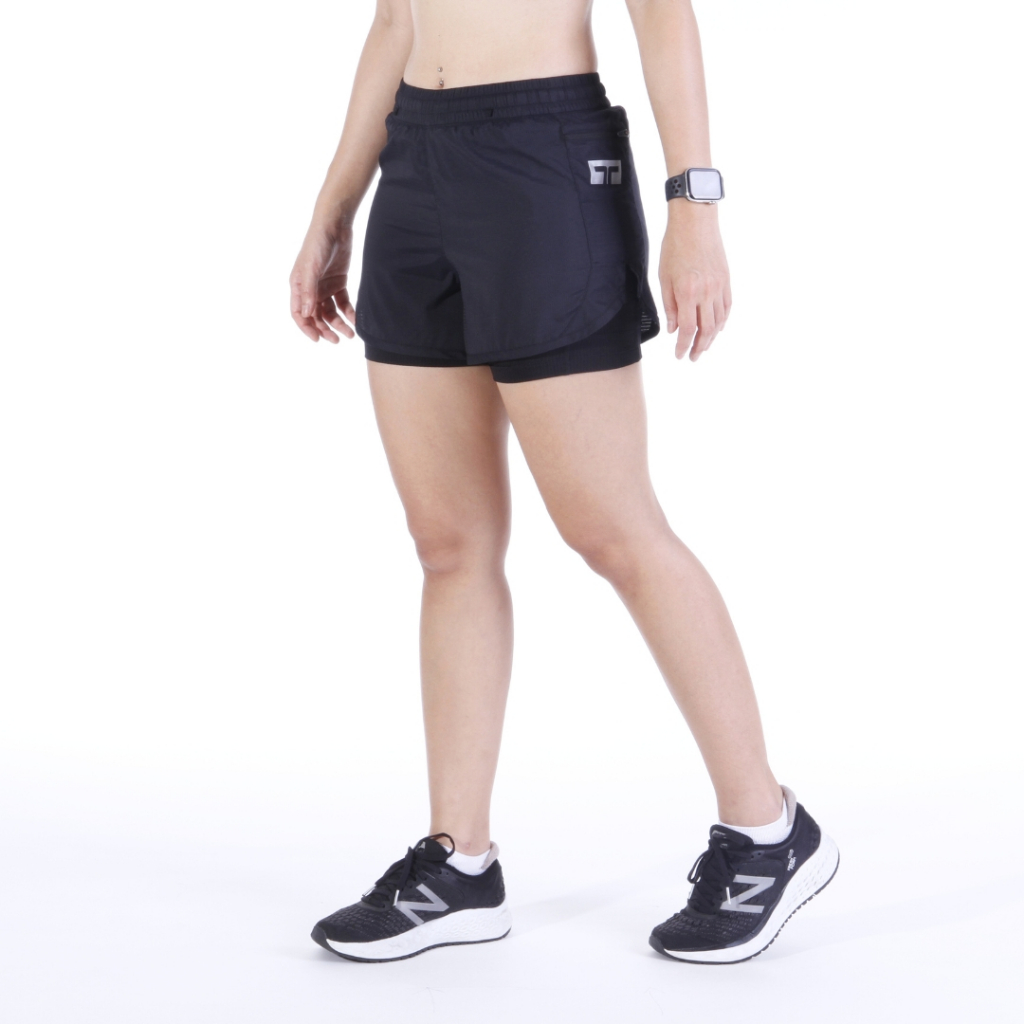 Women’s TL 3” Flow+ Shorts กางเกงวิ่งรุ่น 3 นิ้ว โฟล พลัส (23223)