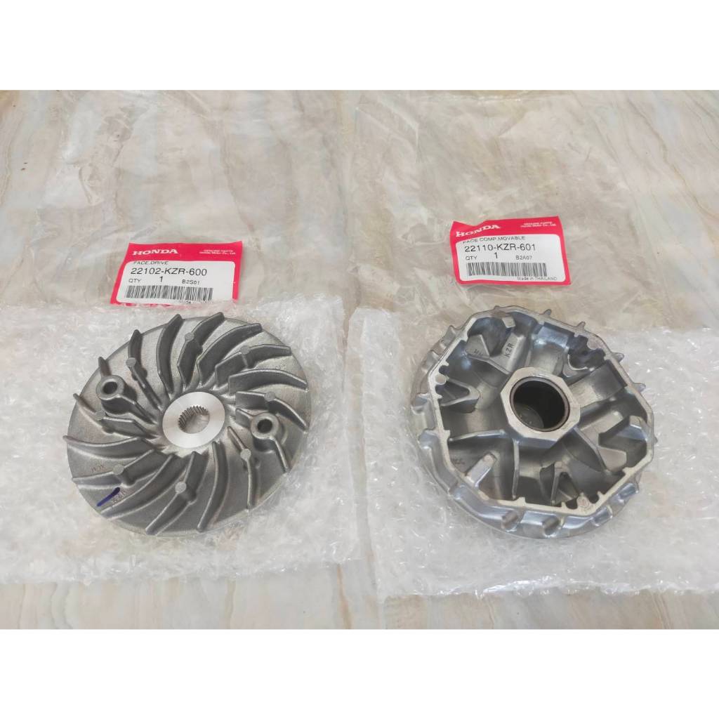 ชามหน้า นอก-ใน Click 125i แท้ศูนย์22102-KZR-600*22110-KZR-601