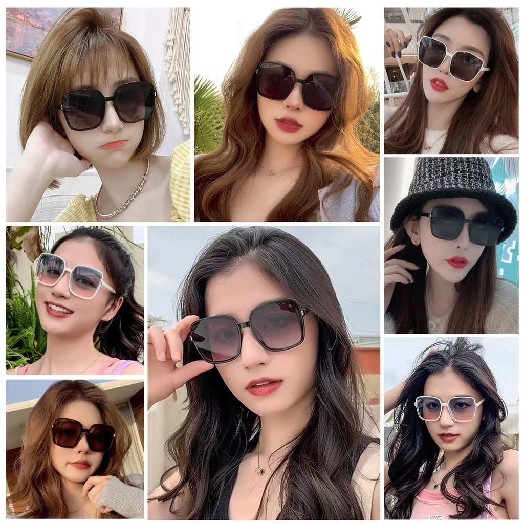 [จัดส่งจากประเทศไทย]แว่นตากันแดดแฟชั่นชั้นสูง กรอบสี่เหลี่ยมวินเทจคุณภาพสูงมีหลายสีให้เลือกมีจำหน่ายสำหรับผู้ชายและผู้หญ