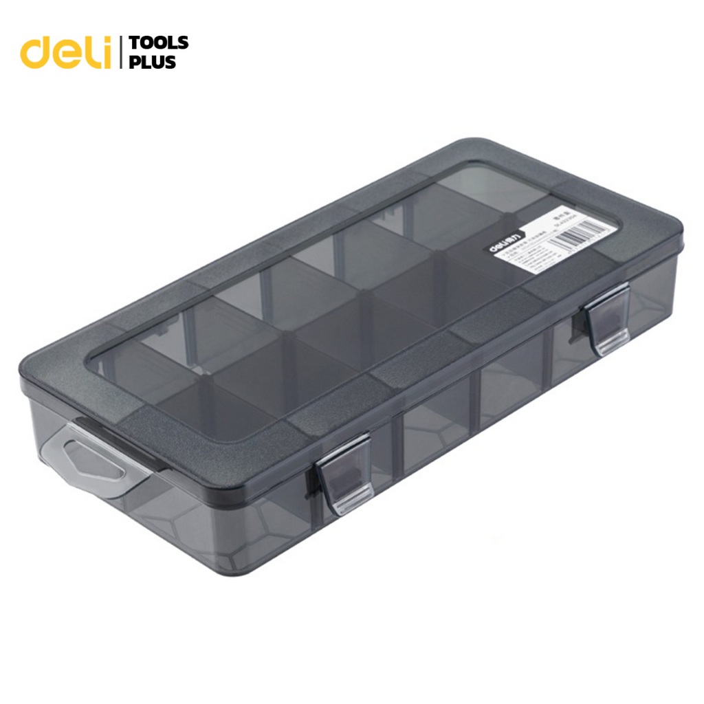 Deli กล่องเก็บของอเนกประสงค์ กล่องใส่ของ แข็งแรง เหนียว ทนทาน จัดเก็บได้ดี Tool Box – โปรปัง