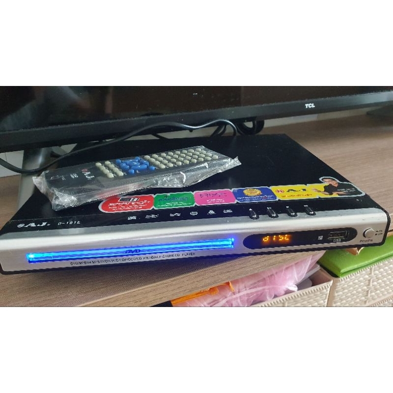 เครื่องเล่นdvd ยี่ห้อAJ มือสอง สภาพดี