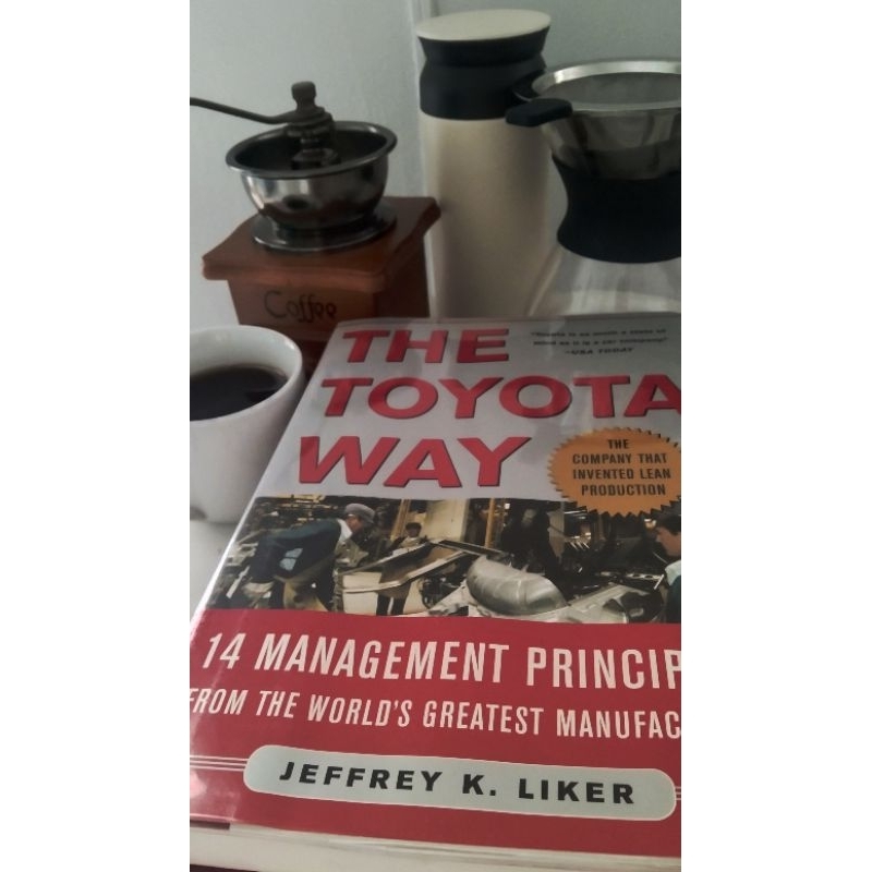The Toyota Way หนังสือมือสองหายาก(ราคาKino 1,168.-online)