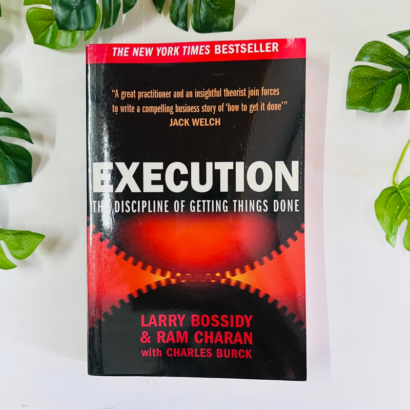 หนังสือ Execution : The Discipline of Getting Things Done | ภาษาอังกฤษ