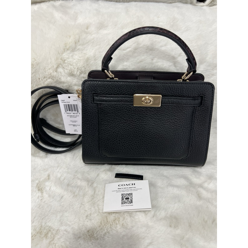 กระเป๋าสะพายข้าง COACH C8687 MINI LANE TOP HANDLE(IMA47)