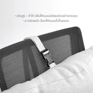 mr.big หมอนรองหลังรุ่น REBACKA
