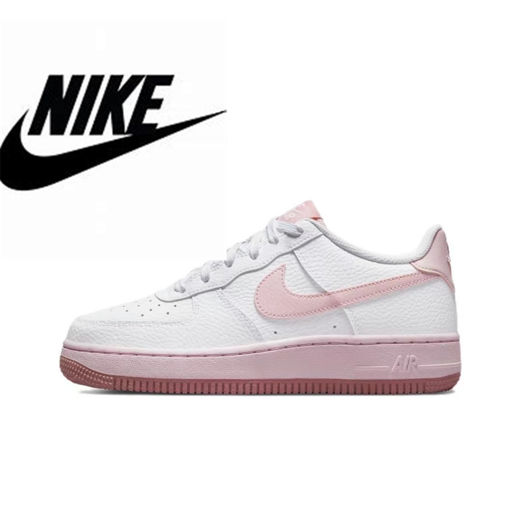 Nike Air Force 1 Low Casual Low Top Board Shoe G5 White Pink