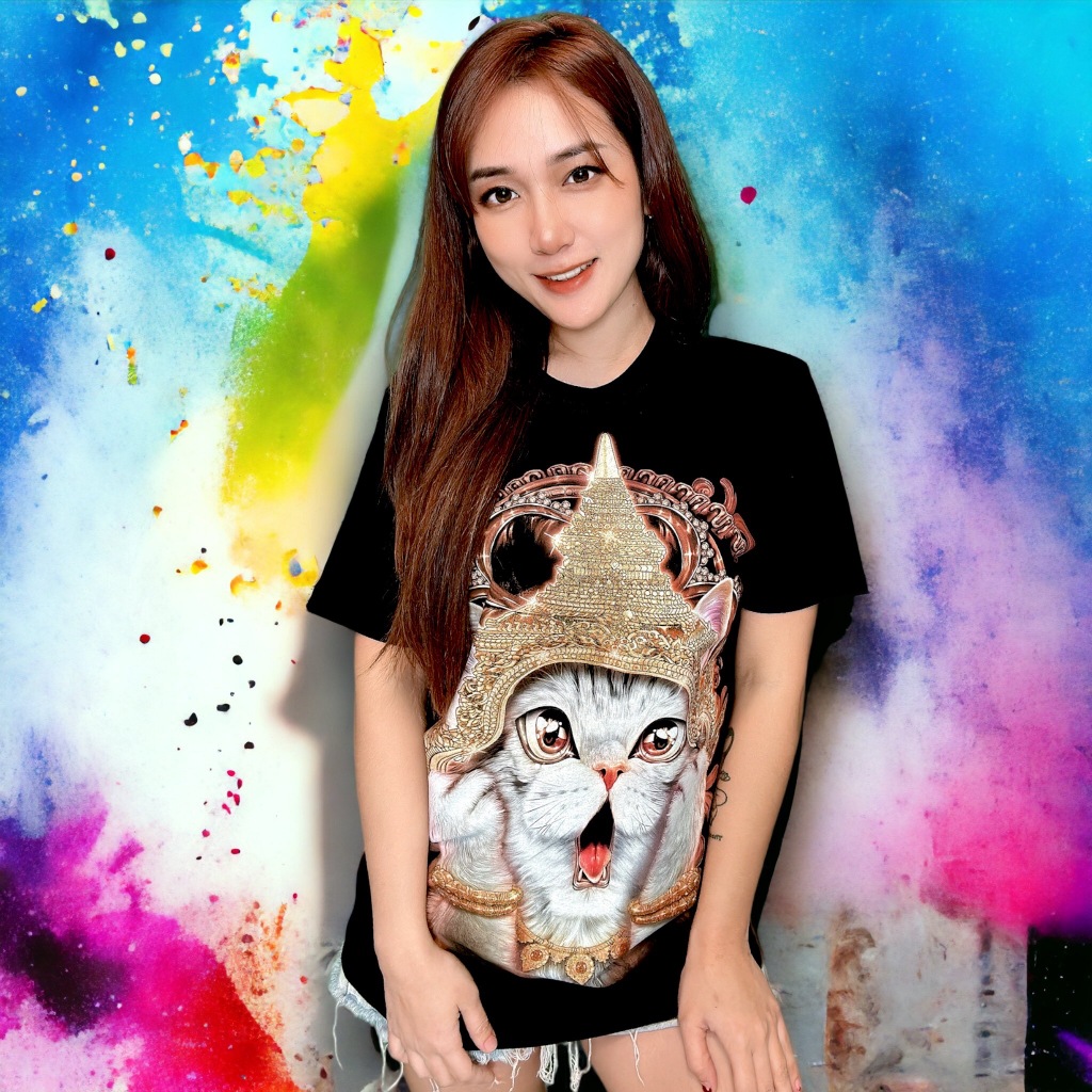 เสื้อยืดเรืองแสงป้ายcaballo รหัส652