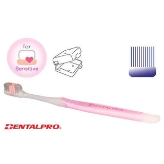 (เหงือกร่น) Dentalpro FOR SENSITIVE แปรงสีฟัน กัน เหงือกร่น เดนทัลโปร รุ่นขนแปรงนุ่ม 1ชิ้น #10474