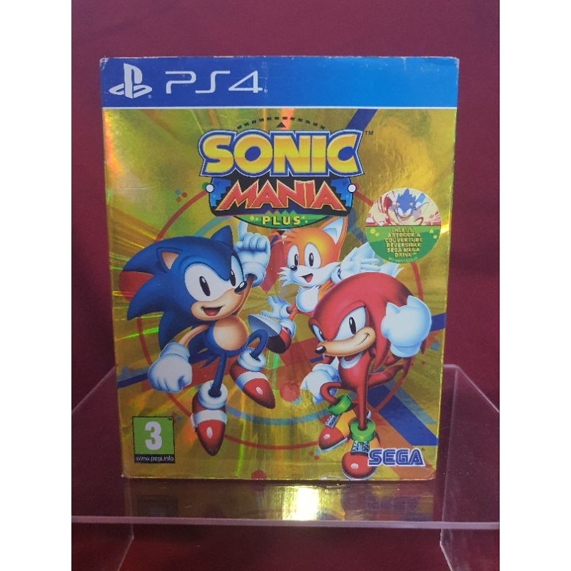 ps4 sonic mania plus มือ2 สภาพดี