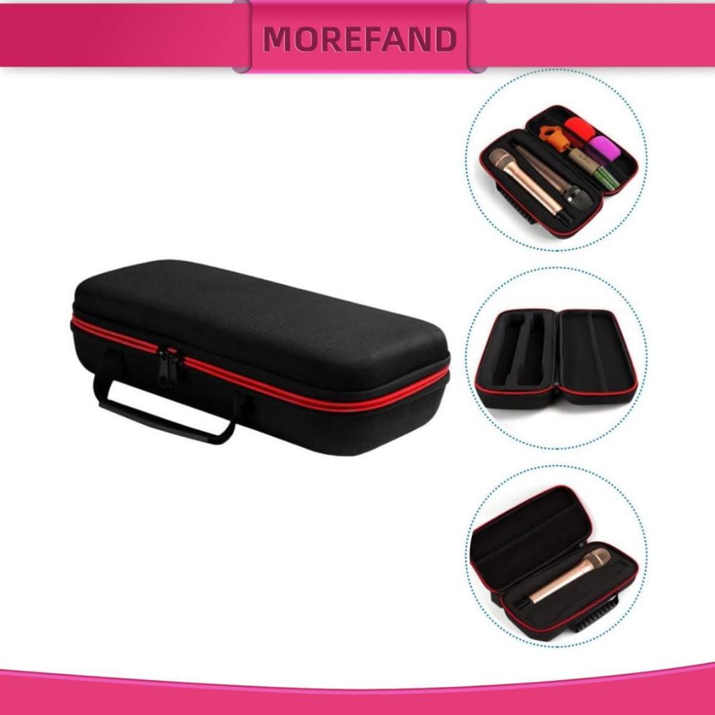 ราคาถูก ไมโครโฟนสากลกระเป๋าใส่ของแข็ง Eva Carry Bag กล่องเก็บของป้องกัน ความจุ ง่ายต่อการพกพา