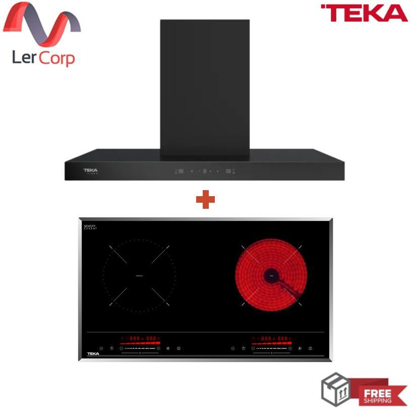 เตาแม่เหล็กไฟฟ้า TEKA รุ่น HIC 7322 S เตาผสมอินดักชั่น + เซรามิก