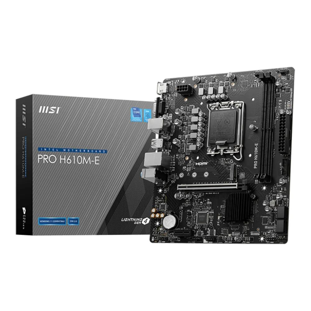 VIREST MAINBORAD MSI PRO H610M-E DDR5 LGA1700