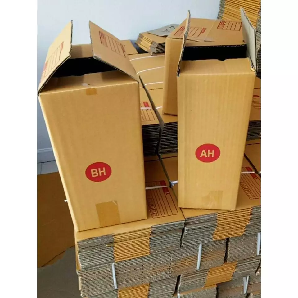 20ใบ เบอร์ AH BH กล่องไปรษณีย์หนา 3 ชั้น