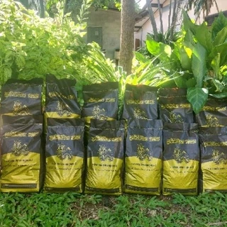 มูลไส้เดือนแท้100% ( หมักแบบPrecompost ) ผสมน้ำหมักจุลินทรีย์ ไม่ผสมดิน 850 กรัม