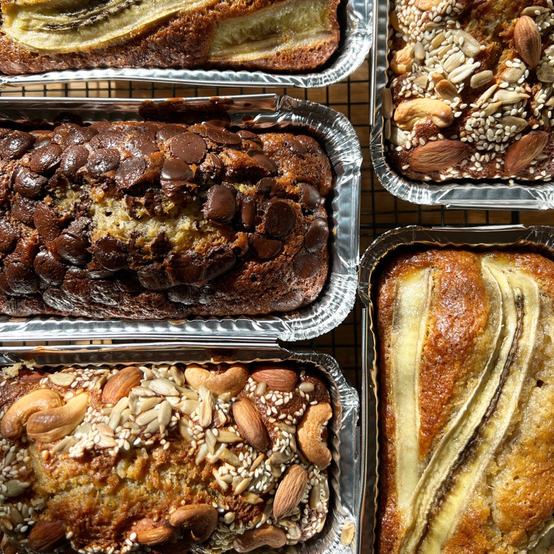 เค้กกล้วยหอม​ในตำนาน กล้วยแน่น (เลือกรสชาติได้) *หน้าฝนออริจินัลไม่ได้โปะหน้ากล้วยนะคะ 🙏🏻