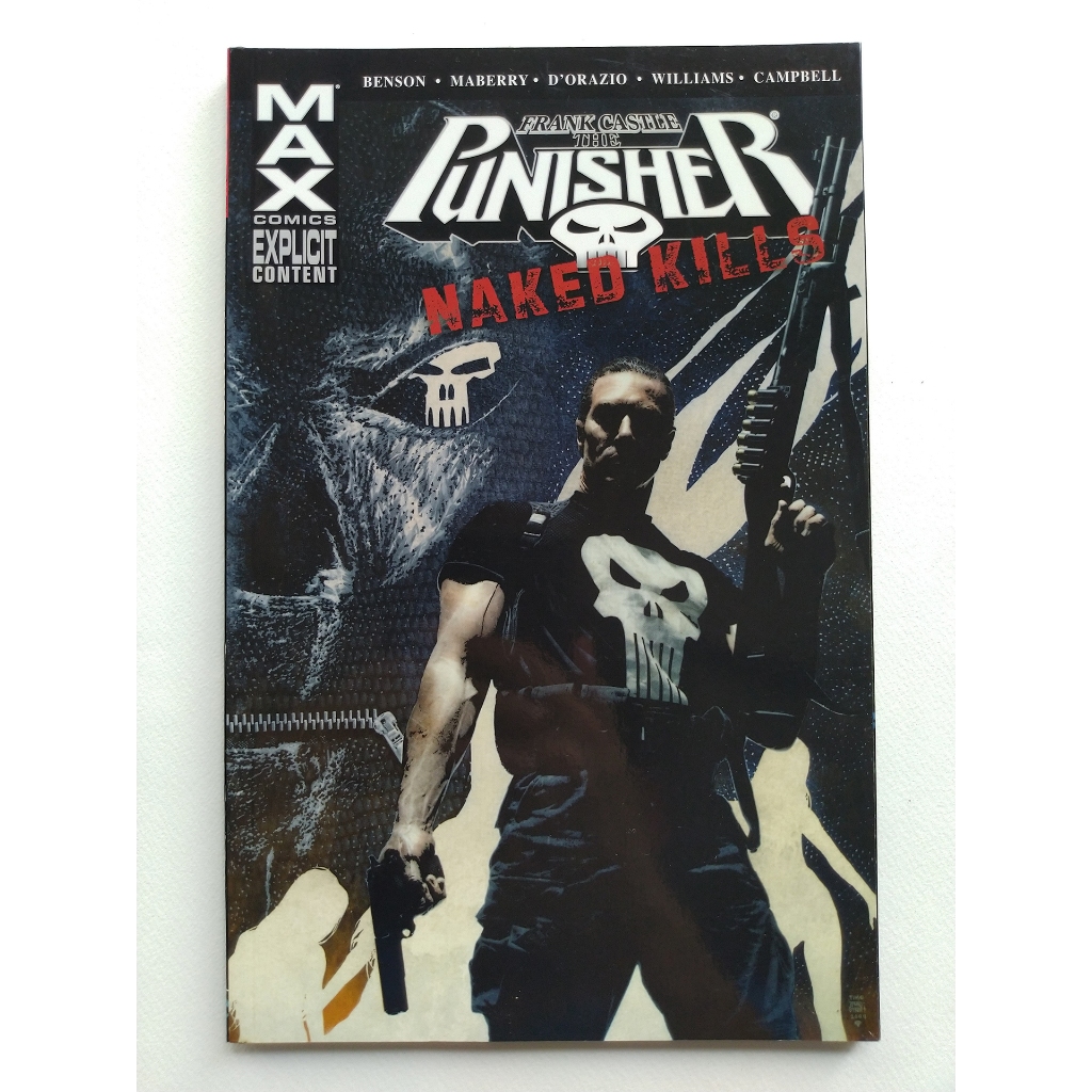 หนังสือการ์ตูน Marvel เรื่อง Punisher MAX: Naked Kill (2010) ภาษาอังกฤษ มือ 2