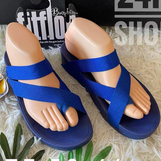 รองเท้าแตะ ผู้ชาย-ผู้หญิ่ง Fitflop Sling Weave Toe ฟีดฟลอป สายสลิง3เส้น รองเท้าลำลองนิ่มเบาสบาย ใส่สวย 36-40