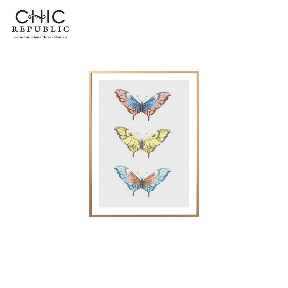 ภาพติดฝาผนัง CHIC REPUBLIC รุ่น DENWEN/45X60 สีทอง/หลากสี_0