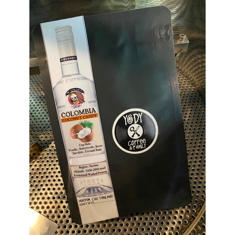 🇨🇴Colombia Narino Coconut Candy 🥃🥥fermented washed process Yody Coffee กาแฟโยดี้ กาแฟโคลอมเบีย โคโคน