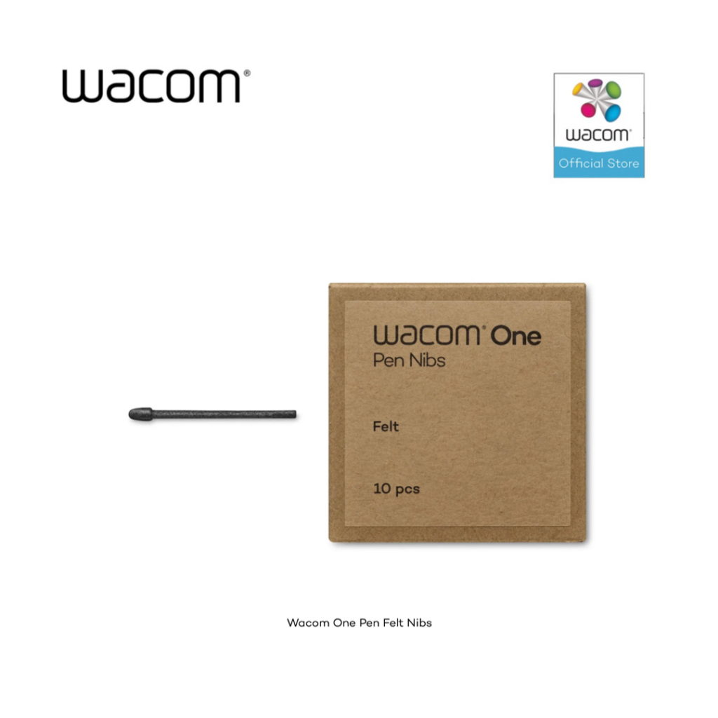 Wacom One Pen Felt Nibs (ACK24919Z) หัวปากกาสักหลาด Wacom One แพ็ค 10 ชิ้น
