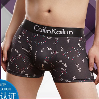 🔥 เซ็ตกางเกงในชาย 1กล่อง 4 ตัว กางเกงในผู้ชายเนื้อผ้านิ่มใส่สบาย สีดำลาย 999 - รูปที่ 2