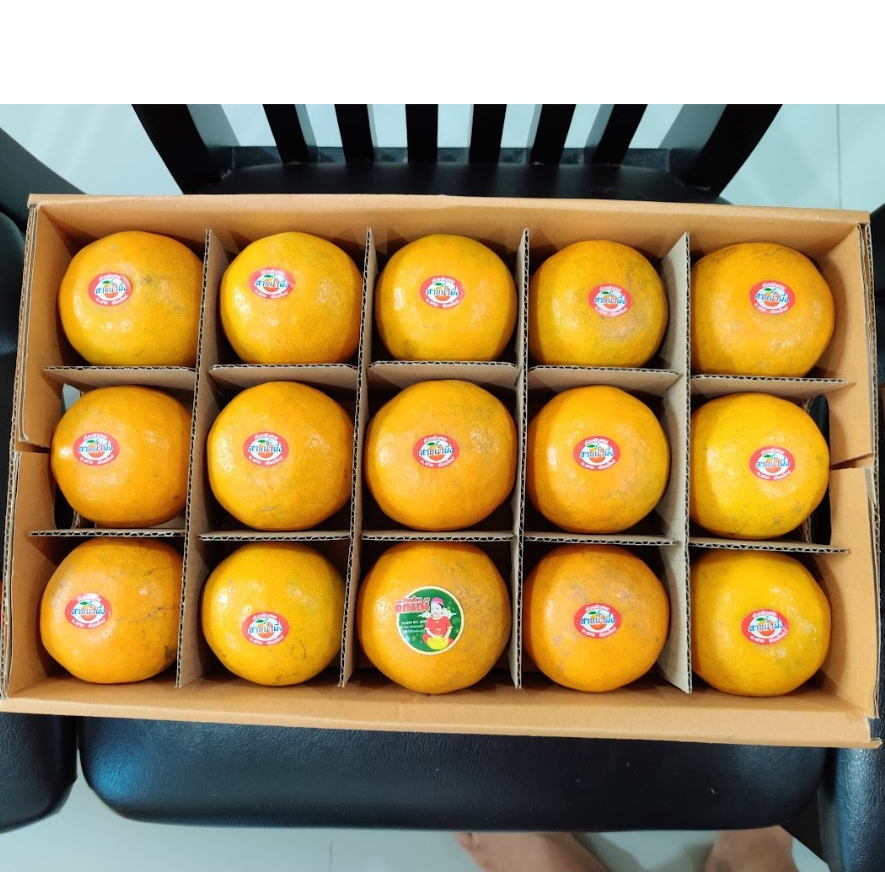 ใหญ่พิเศษ ส้มสายน้ำผึ้ง ​ส้มฝาง เกรดพรีเมียม 1 กล่อง บรรจุ 30 ลูก