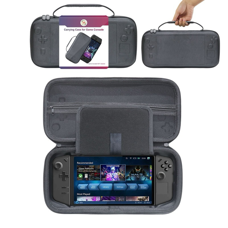 [พร้อมส่ง ] กระเป๋า Lenovo Legion GO แบบจุเยอะ ใส่ได้ครบ เนื้อ EVA จาก JYS กันน้ำ กันกระแทก ใส่พร้อมเคสได้