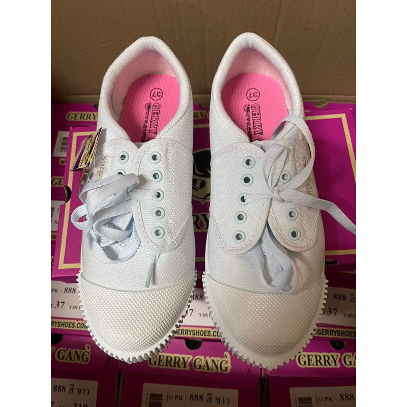 พละขาวGerryGang PK-888 พื้นชมพูสสวยน่ารัก💗💗💗