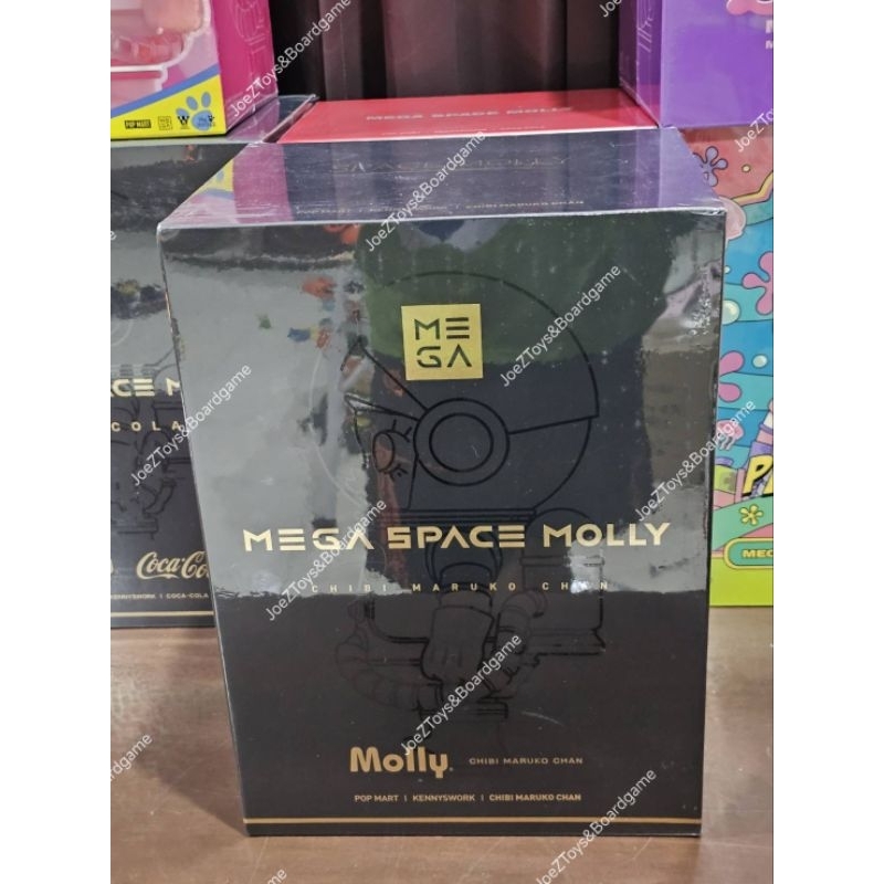 (ของแท้ พร้อมส่ง) Popmart Mega Space Molly Maruko 400% มือ 1